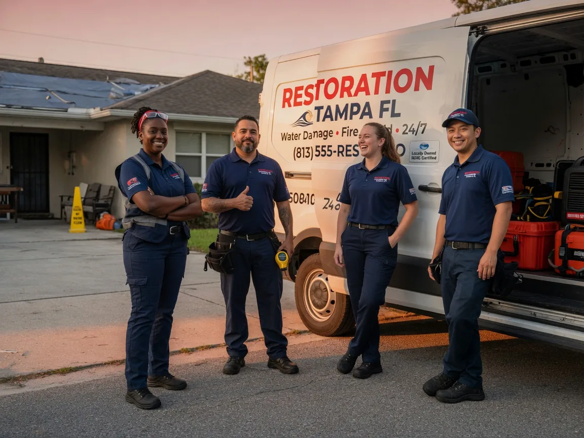 Water Damage Restoration company in Krum, TX